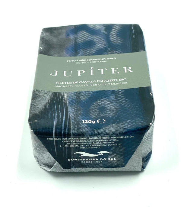 Filets de maquereau à l'huile d'olive bio - Jupiter - enboite.ch