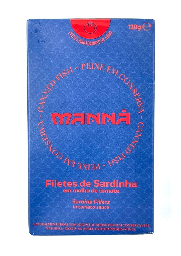 Filets de sardine à la sauce tomate - Manná - enboite.ch