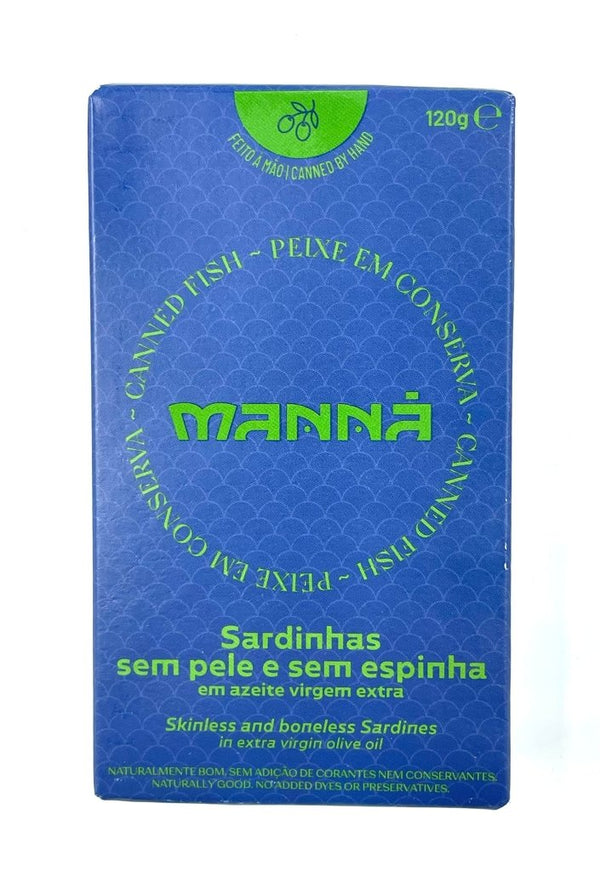 Filets de sardine à l'huile d'olive - Manná - enboite.ch