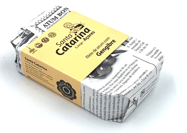 Filets de thon à l'huile d'olive et gingembre - Santa Catarina - enboite.ch