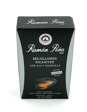 Moules à l'ail et au piment - Ramón Peña - enboite.ch