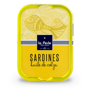 Sardines à l'huile de colza - La Perle des dieux - enboite.ch