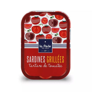 Sardines grillées au tartare de tomate - La Perle des dieux - enboite.ch