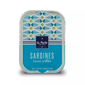 Sardines sans arrêtes à l'huile d'olive - La Perle des dieux - enboite.ch
