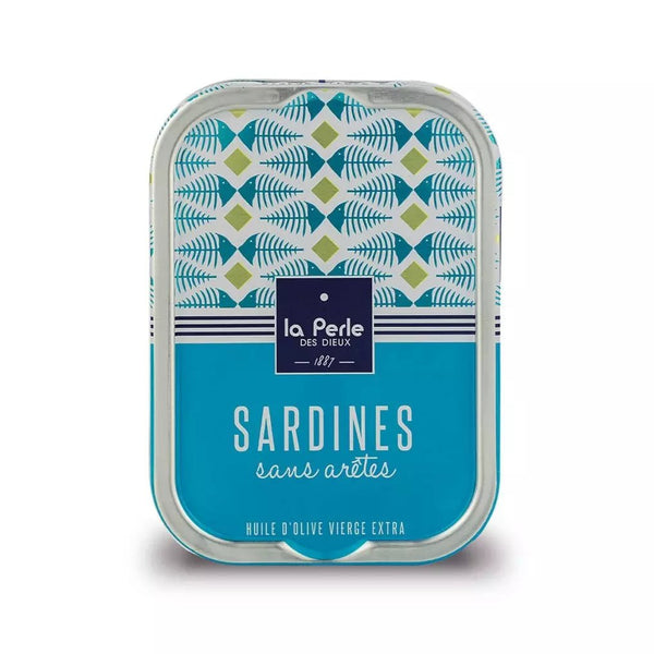 Sardines sans arrêtes à l'huile d'olive - La Perle des dieux - enboite.ch
