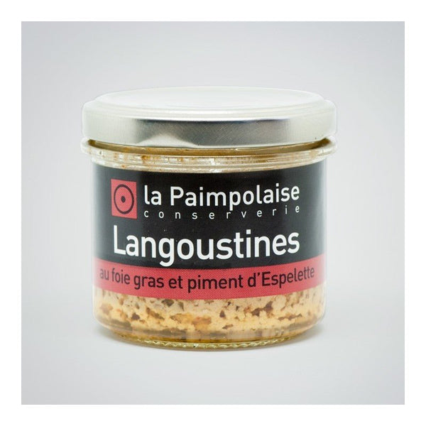 Tartinable de langoustines au foie gras et piment d'Espelette - La Paimpolaise - enboite.ch