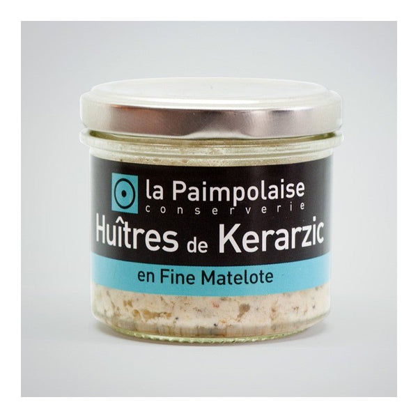 Tartinable d'huîtres de Kerarzic en Fine Matelote - La Paimpolaise - enboite.ch