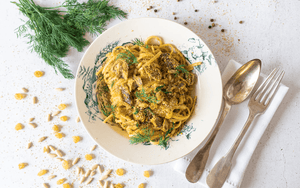 Pâtes à la sardine - enboite.ch