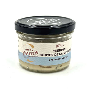 Terrine de truites de la Gruyère et asperges vertes