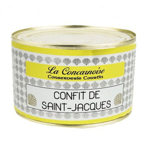 Confit de noix de Saint-Jacques - La Concarnoise - enboite.ch