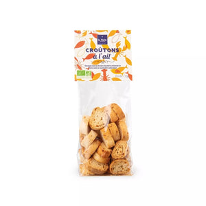 Croûtons bio à l'ail - La Perle des dieux - enboite.ch