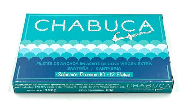 Filets d'anchois à l'huile d'olive - Chabuca - enboite.ch