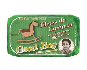 Filets de chinchards à l'huile d'olive, persil et ail - Good Boy - enboite.ch