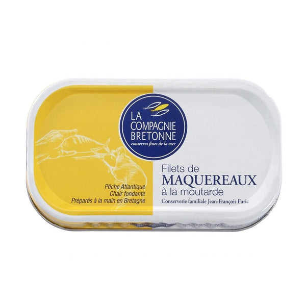 Filets de maquereaux à la moutarde - La Compagnie Bretonne - enboite.ch