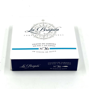 Filets de sardines à l'huile d'olive - La Brújula - enboite.ch