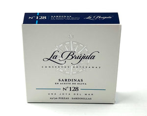Petites sardines à l'huile d'olive - La Brújula - enboite.ch