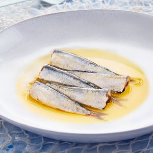 Petites sardines à l’huile d’olive piquante - Los Peperetes - enboite.ch