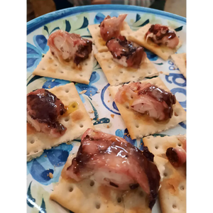 Poulpe à l'huile d'olive bio extra vierge - Papa Anzóis - enboite.ch