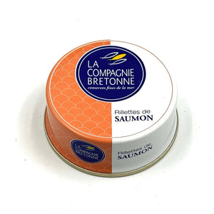 Rillettes de saumon - La Compagnie Bretonne - enboite.ch