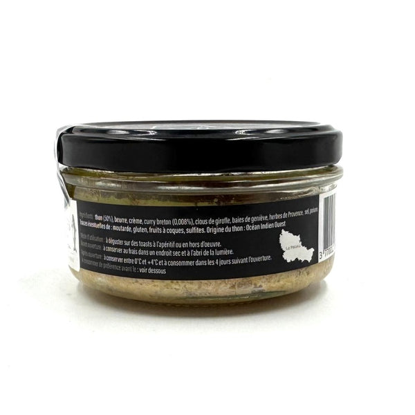 Rillettes de thon de Belle - Ile - en - Mer au curry breton - Conserverie de Belle - Ile - en - Mer - enboite.ch