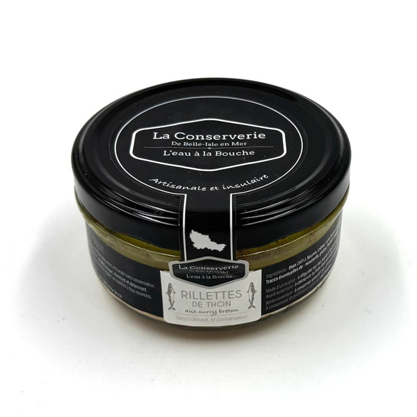 Rillettes de thon de Belle - Ile - en - Mer au curry breton - Conserverie de Belle - Ile - en - Mer - enboite.ch