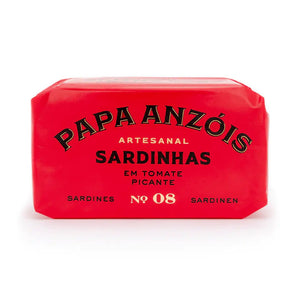 Sardines à la tomate piquante - Papa Anzóis - enboite.ch