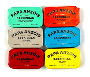 Sardines de la Conserverie Papa Anzóis - Papa Anzóis - enboite.ch