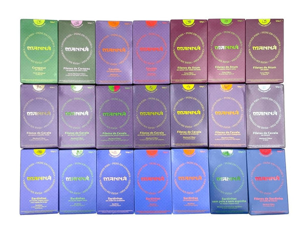 Assortiment complet Mannã Gourmet - Manná - enboite.ch