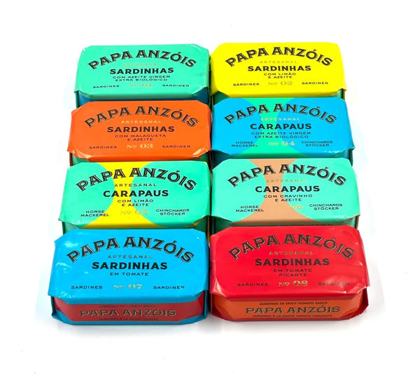 Assortiment de sardines et chinchards Papa Anzóis - Papa Anzóis - enboite.ch