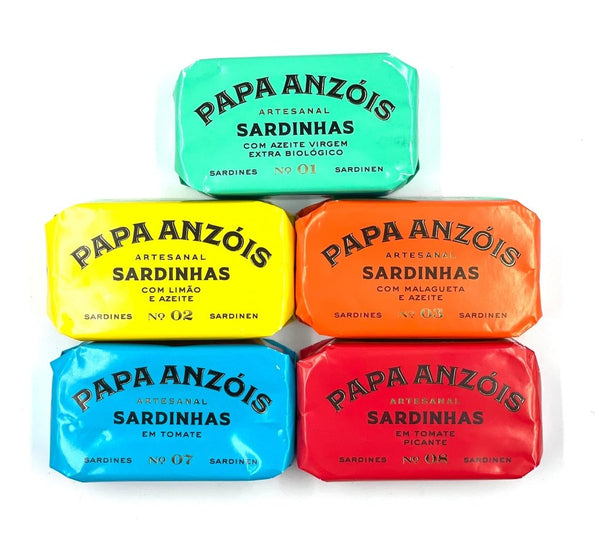 Assortiment de sardines Papa Anzóis - Papa Anzóis - enboite.ch