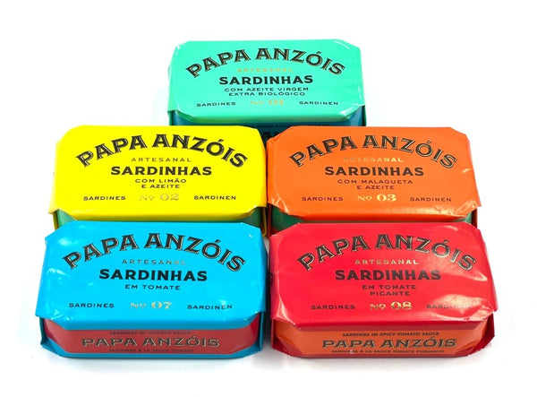 Assortiment de sardines Papa Anzóis - Papa Anzóis - enboite.ch