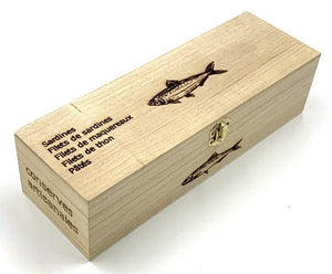 Boîte en bois pour six conserves et deux pâtés - enboite.ch - enboite.ch