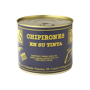 Calamars dans leur encre - Los Peperetes - enboite.ch