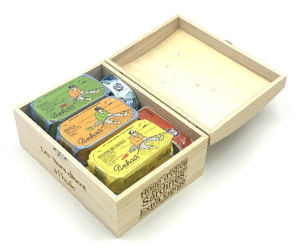 Coffret cadeau Pinhais, dix boîtes et un pâté - Pinhais - enboite.ch