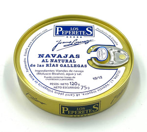 Couteaux au naturel - Los Peperetes - enboite.ch