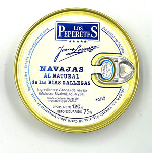 Couteaux au naturel - Los Peperetes - enboite.ch