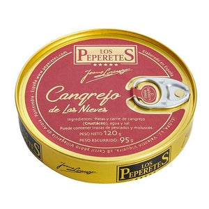 Crabe des neiges au naturel - Los Peperetes - enboite.ch