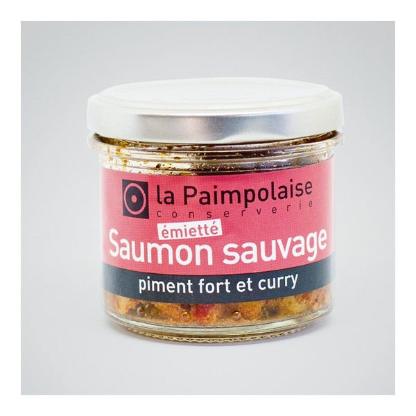 Émietté de saumon sauvage piment fort et curry - La Paimpolaise - enboite.ch