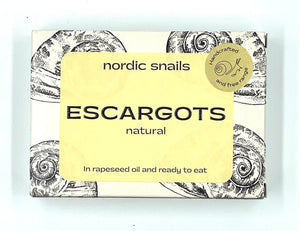 Escargots à l'huile de colza pressée à froid - Danske Frilandssnegle - enboite.ch