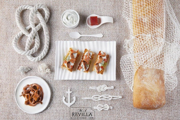 Filets d'anchois au beurre bio - M.A. Revilla - enboite.ch