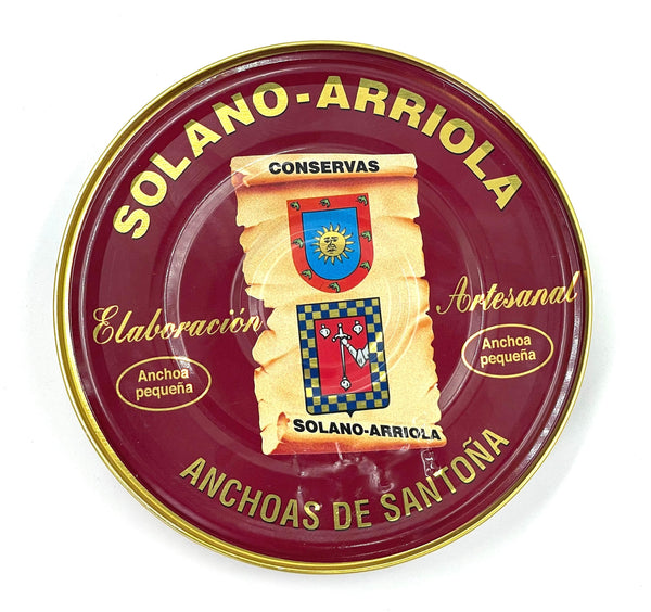 Filets d'anchois de Cantabrie à l'huile d'olive - Solano-Arriola - enboite.ch