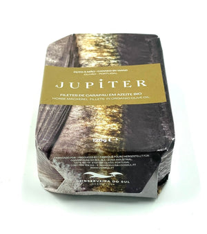 Filets de chinchards à l'huile d'olive bio - Jupiter - enboite.ch