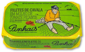 Filets de maquereau à la sauce tomate piquante - Pinhais - enboite.ch