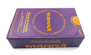 Filets de maquereau à l'huile d'olive avec curry et piment - Manná - enboite.ch