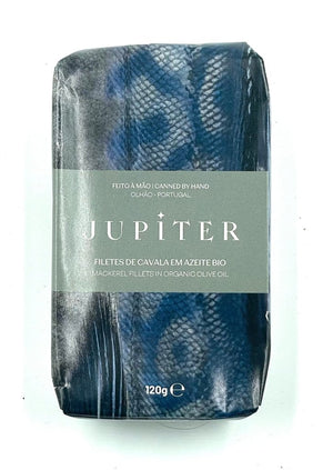 Filets de maquereau à l'huile d'olive bio - Jupiter - enboite.ch
