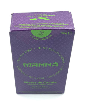Filets de maquereau à l'huile d'olive extra vierge - Manná - enboite.ch