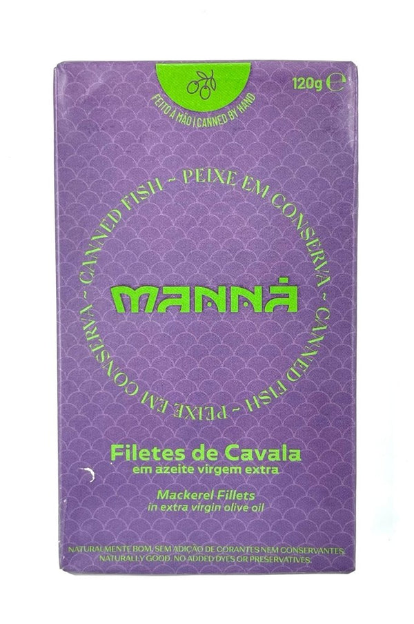 Filets de maquereau à l'huile d'olive extra vierge - Manná - enboite.ch