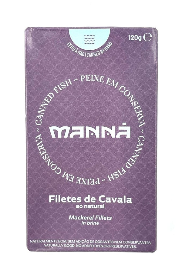 Filets de maquereau au naturel - Manná - enboite.ch