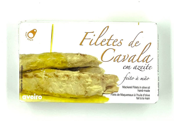 Filets de maquereaux à l'huile d'olive - Aveiro Tuna - enboite.ch