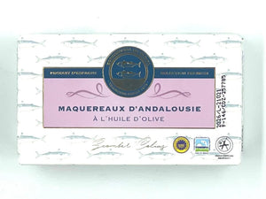 Filets de maquereaux d'Andalousie à l'huile d'olive - Conservera de Tarifa - enboite.ch